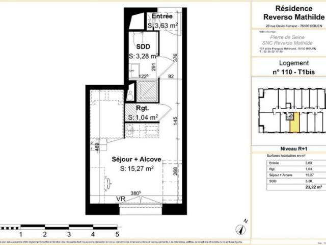 Appartement T1 23.22