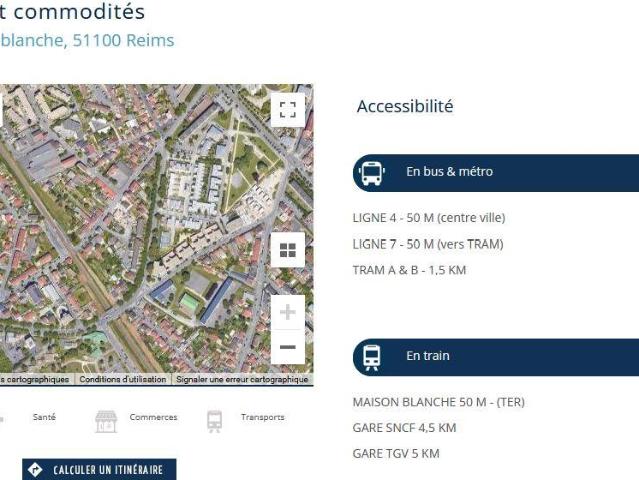 Appartement T1 20m2 à louer Reims Agestis Immobilier