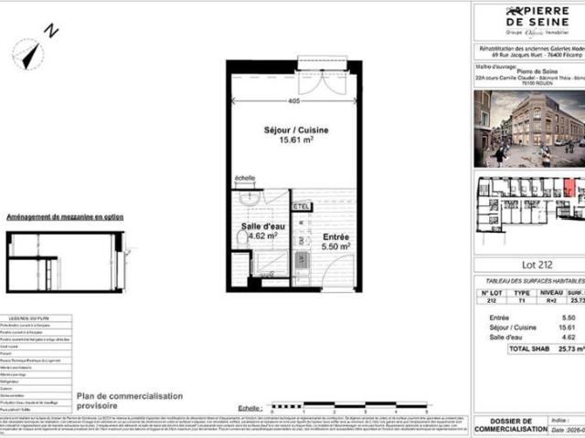 Appartement T1 25.73
