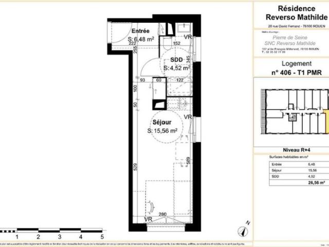Appartement T1 26.56
