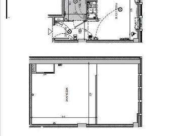 Appartement T1 bis,Bat. a 5 Cour Jeanne Allain, Nantes