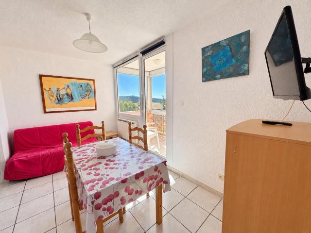 Appartement T1 bis meublé avec terrasse et cave