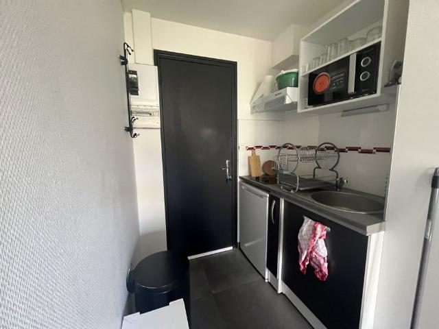Appartement T1 de 17.63 meublé avec balcon et parking