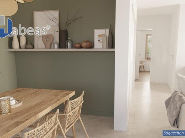 Appartement T1 de 31,64m² au 7em étage avec balcon de 5.46m² et cellier, Lyon 7
