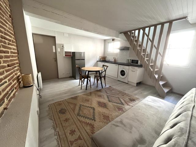 Appartement T1 meublé de 33.37m² en duplex
