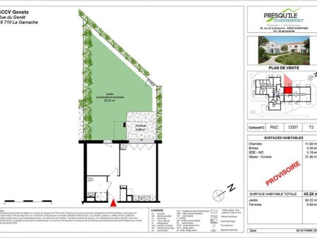 Appartement T2 43.24