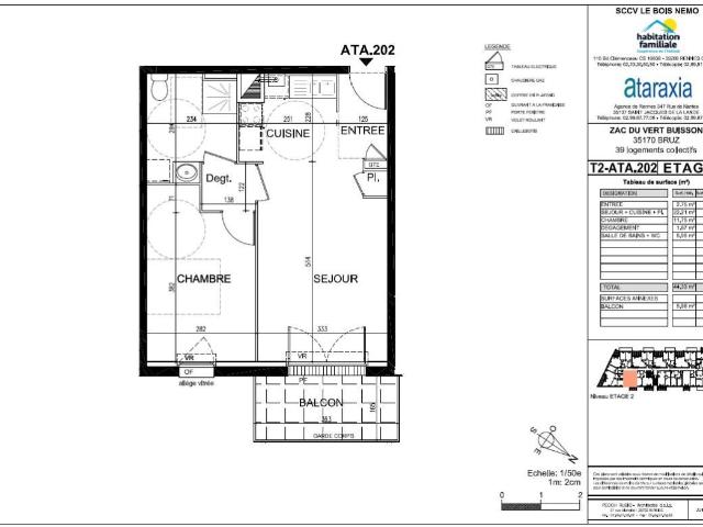 Appartement T2