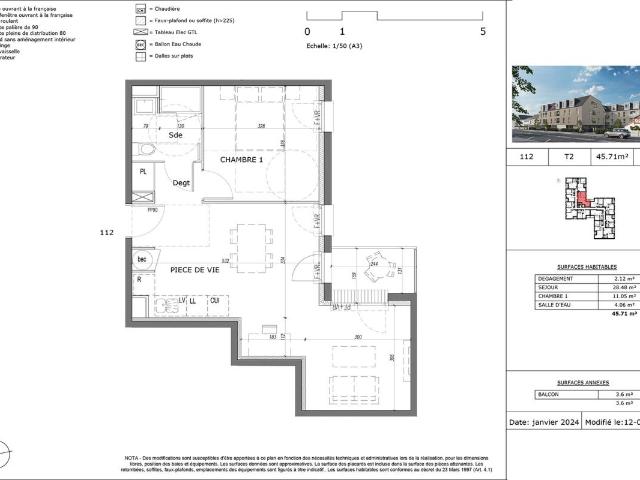 Appartement T2