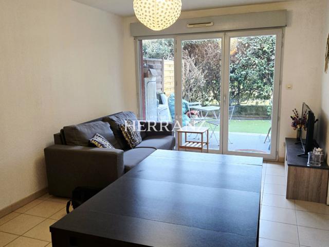 Appartement T2 40 m2 avec jardin Résidence sécurisée