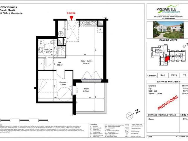 Appartement T2 44.02