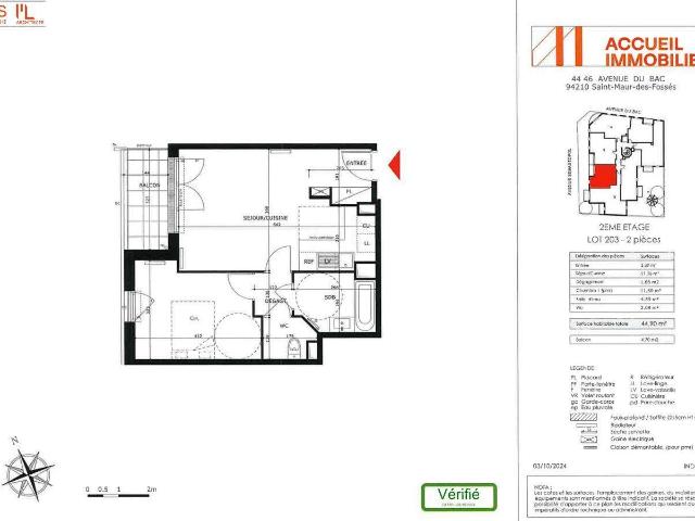 Appartement T2