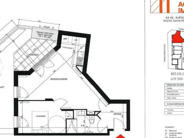 Appartement T2