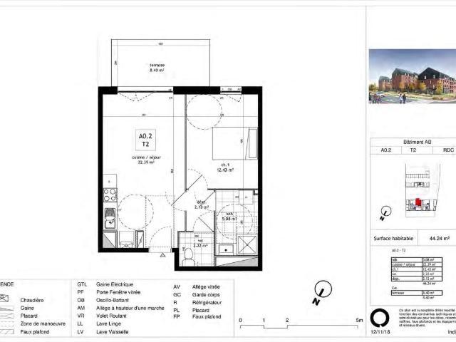 Appartement T2