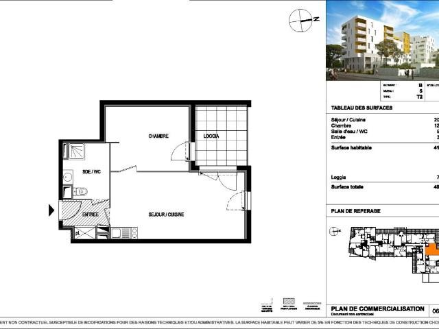 Appartement T2