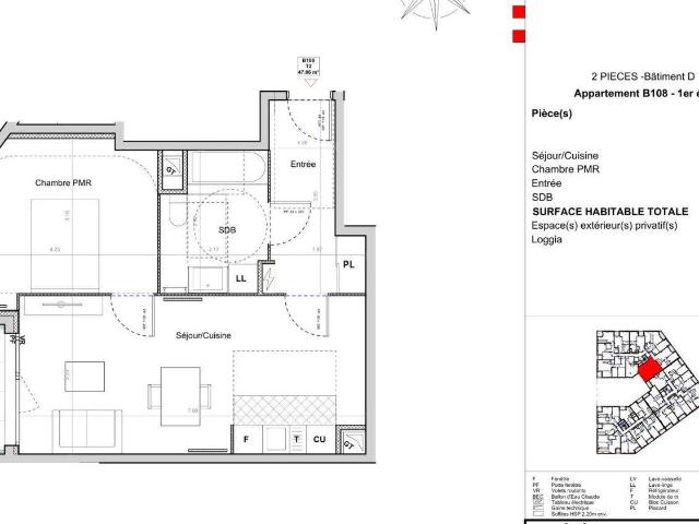 Appartement T2