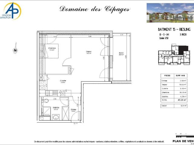 Appartement T2