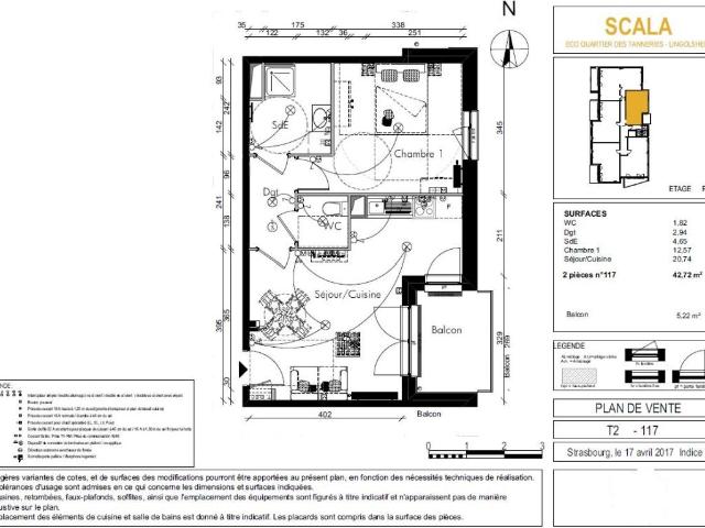 Appartement T2