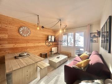 Grand T2 – Exposition plein Sud – Vue pistes – Skis aux pi
