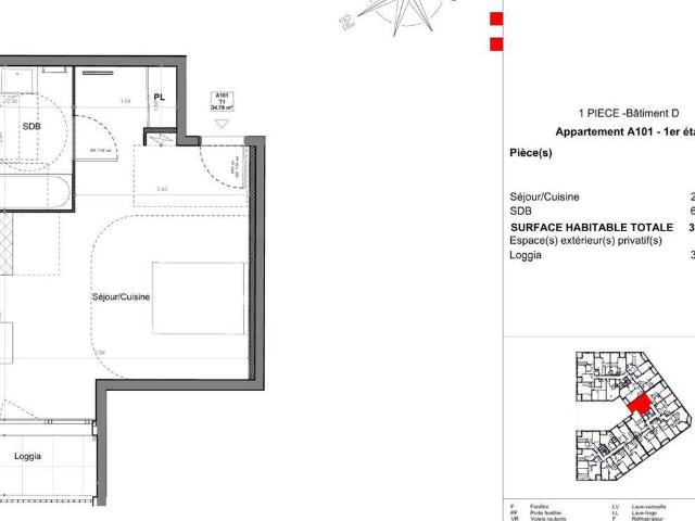 Appartement T2