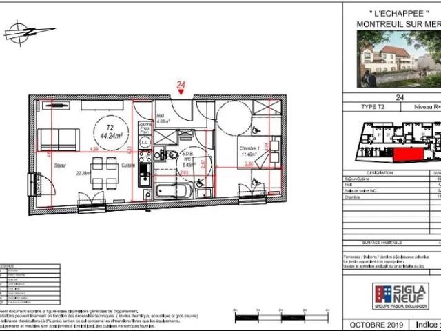 Appartement T2
