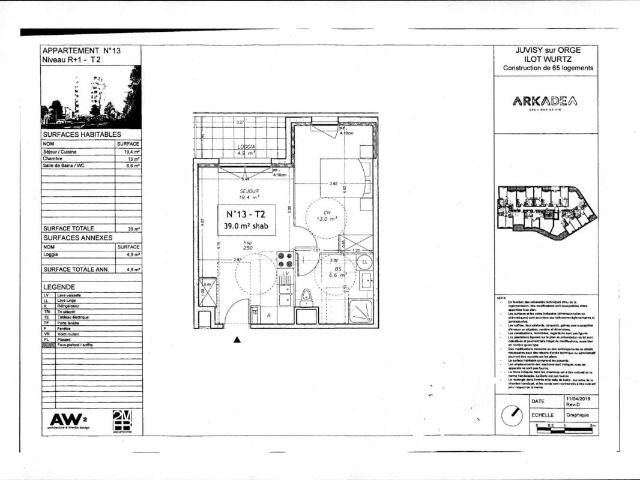 Appartement T2