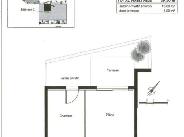 Appartement T2 38.31m2 à louer à Périgueux | Pichet
