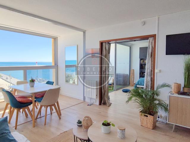Appartement T2 vue mer à vendre au Grau d'Agde