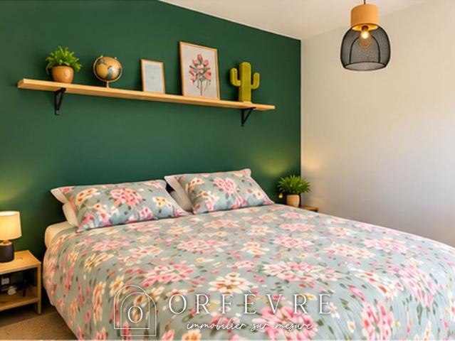 Appartement T2 à louer MEUBLE à Castelnau le Lez, dernier étage, 47 m²
