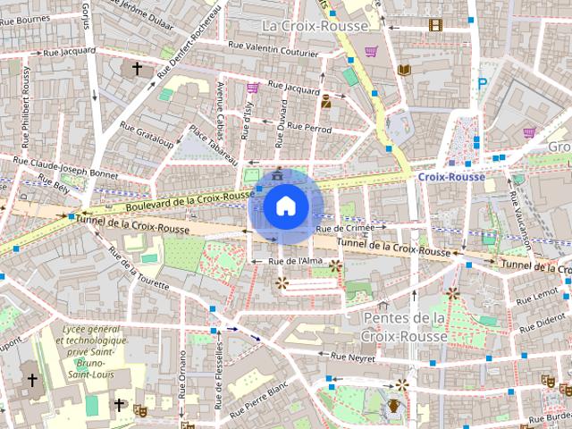 APPARTEMENT T2 A LOUER LYON 1ER ARRONDISSEMENT Normale Chartreux