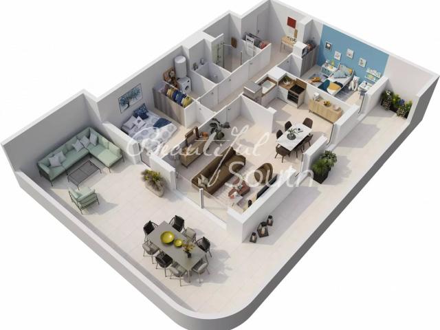 Appartement T2, Arpeggio, Canet En Roussillon 44m² Canet en Roussillon