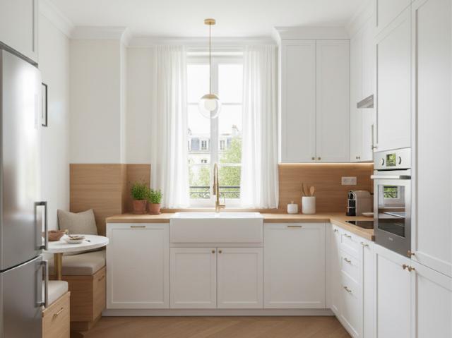 Appartement T2 bis, BALCON et PARKING