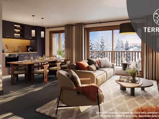 Appartement T2 Cabine Résidence L'écrin De La Guisane À La. 46m² La Salle les Alpes