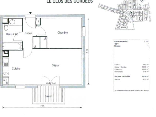 Appartement T2 Châtelaillon Plage