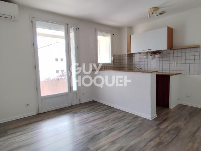 Appartement T2 climatisé, avec balcon, secteur Palissy