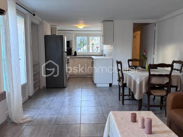 Appartement T2 de 40 m² en rez de jardin avec extérieur privatif