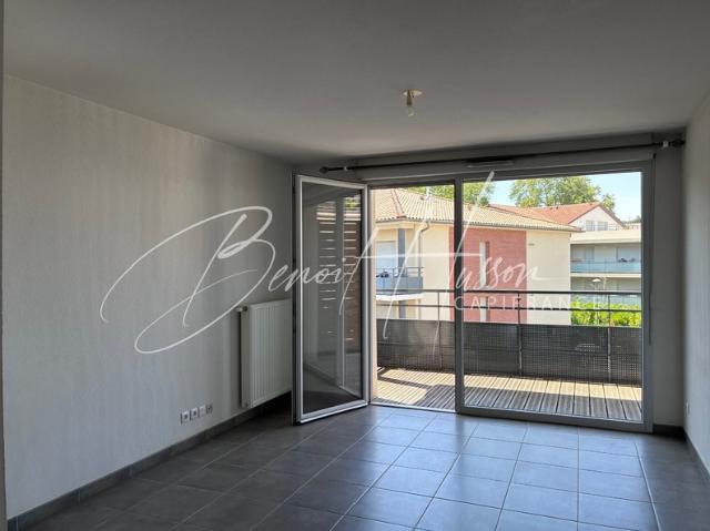 Appartement T2 de 42.86m² avec balcon de 5.48m² parking inclus