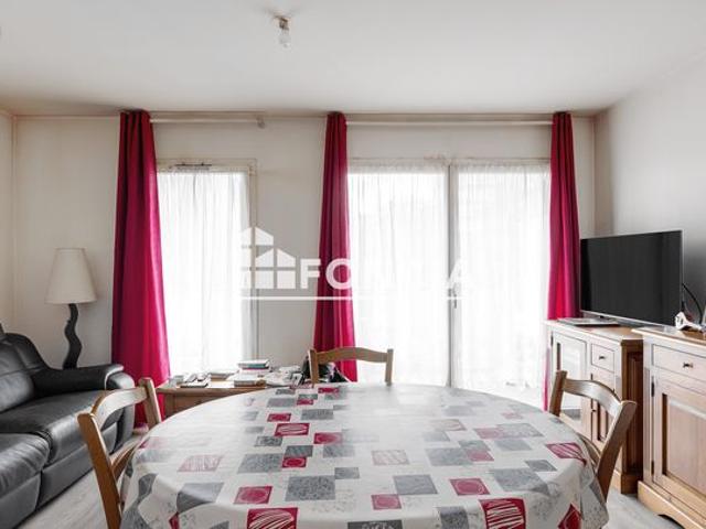 Appartement T2 de 47 m2 avec balcon et place de parking