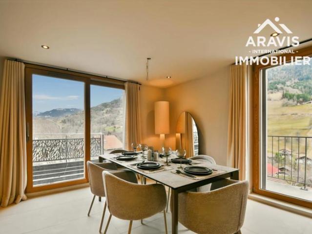 Appartement T2 de 36,10 m2 avec terrasse et vue montagne