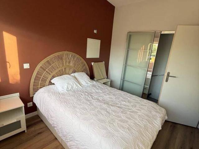 Appartement t2 en rdc avec terrasse loué meublé