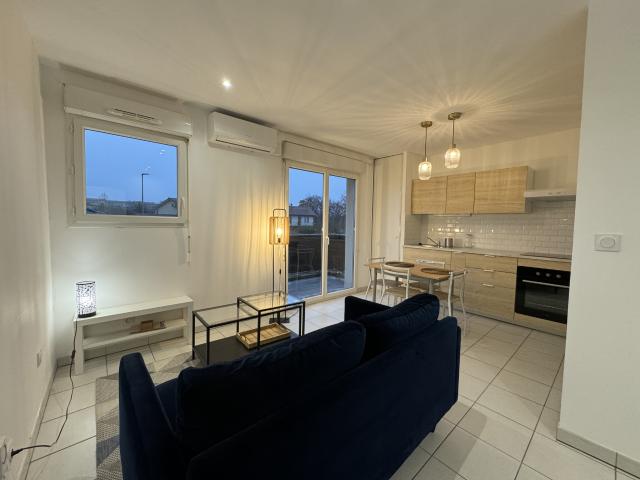 APPARTEMENT T2 MEUBLÉ 40.8M² TERNAY