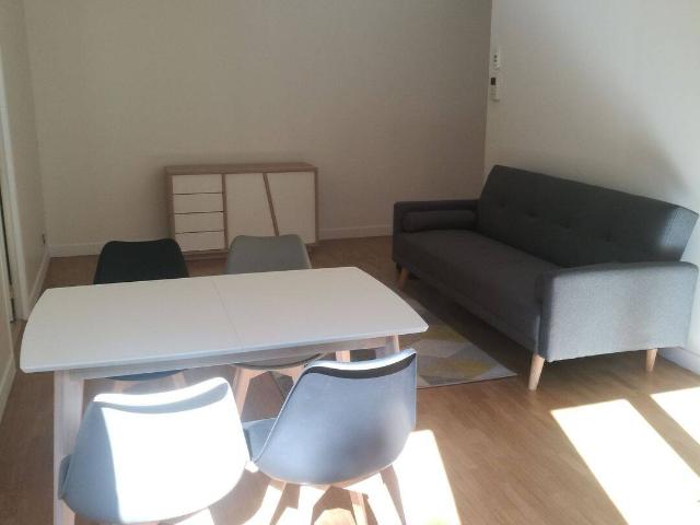 Appartement T2 meublé de 44 m² avec jardin terrasse privatif et parking