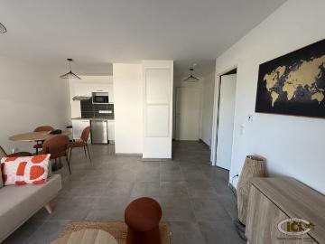 Appartement T2 meublé en rez de jardin