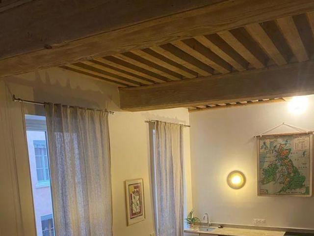 Appartement T2 meublé et rénové Lyon 1er Pentes de la Croix Ro