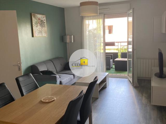 Appartement T2 meublé + Parking en sous sol