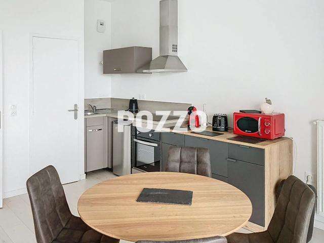 APPARTEMENT T2 MEUBLE VUE MER SAINT PAIR SUR MER RDC 2 PIÈCES 48M²