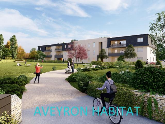 APPARTEMENT T2 NEUF de 45 m² AVEC JARDIN ET PARKING