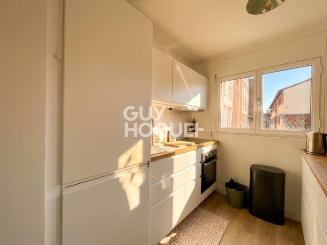 APPARTEMENT T2 NON MEUBLÉ – ENTIÈREMENT RÉNOVÉ – SAINT CYPRIEN