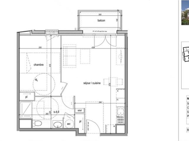 Appartement T2 SAINT AUBIN LES ELBEUF à louer