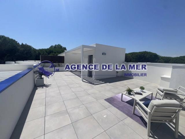 Appartement T3/4 solarium p+ pking + cave