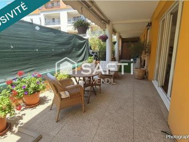Appartement T4 88m² + Terrasse 80m² + Parking 13011